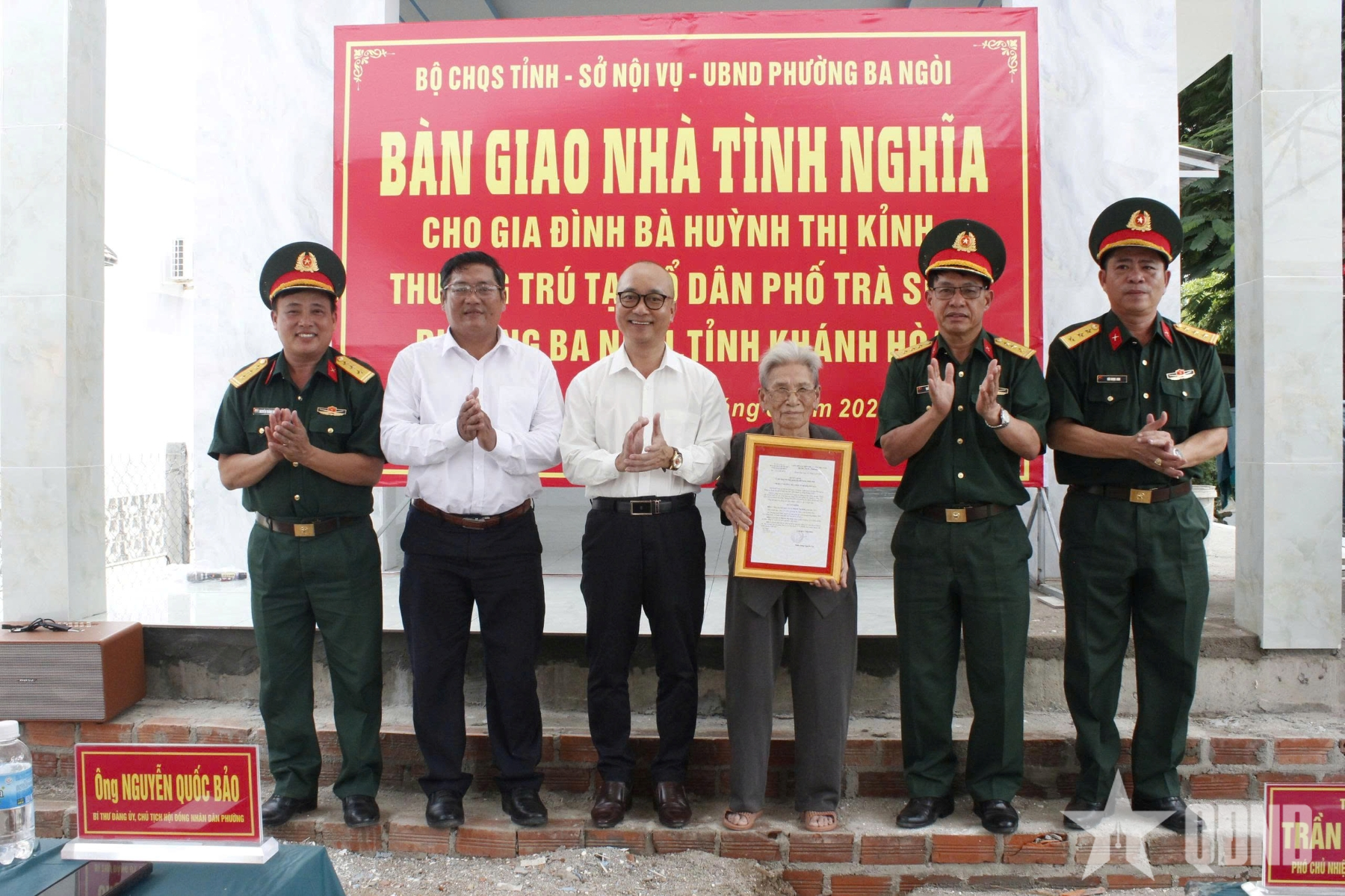 Khánh Hòa: Trao nhà tình nghĩa tặng gia đình người có công tại phường Ba Ngòi